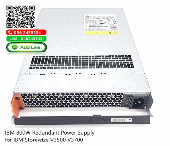 IBM 800W, Redundant Power Supply, for IBM Storwize, V3500, V3700
