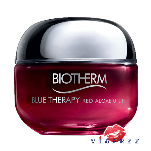 Biotherm Blue Therapy Red Algae Uplift Cream 50mL ครีมสีชมพูสารสกัดจากสาหร่ายแดง เนื้อเนียนนุ่มดุจกำมะหยี่ ช่วยให้ผิวเรียบเนียน ตึงกระชับได้อย่างมีประสิทธิภาพ