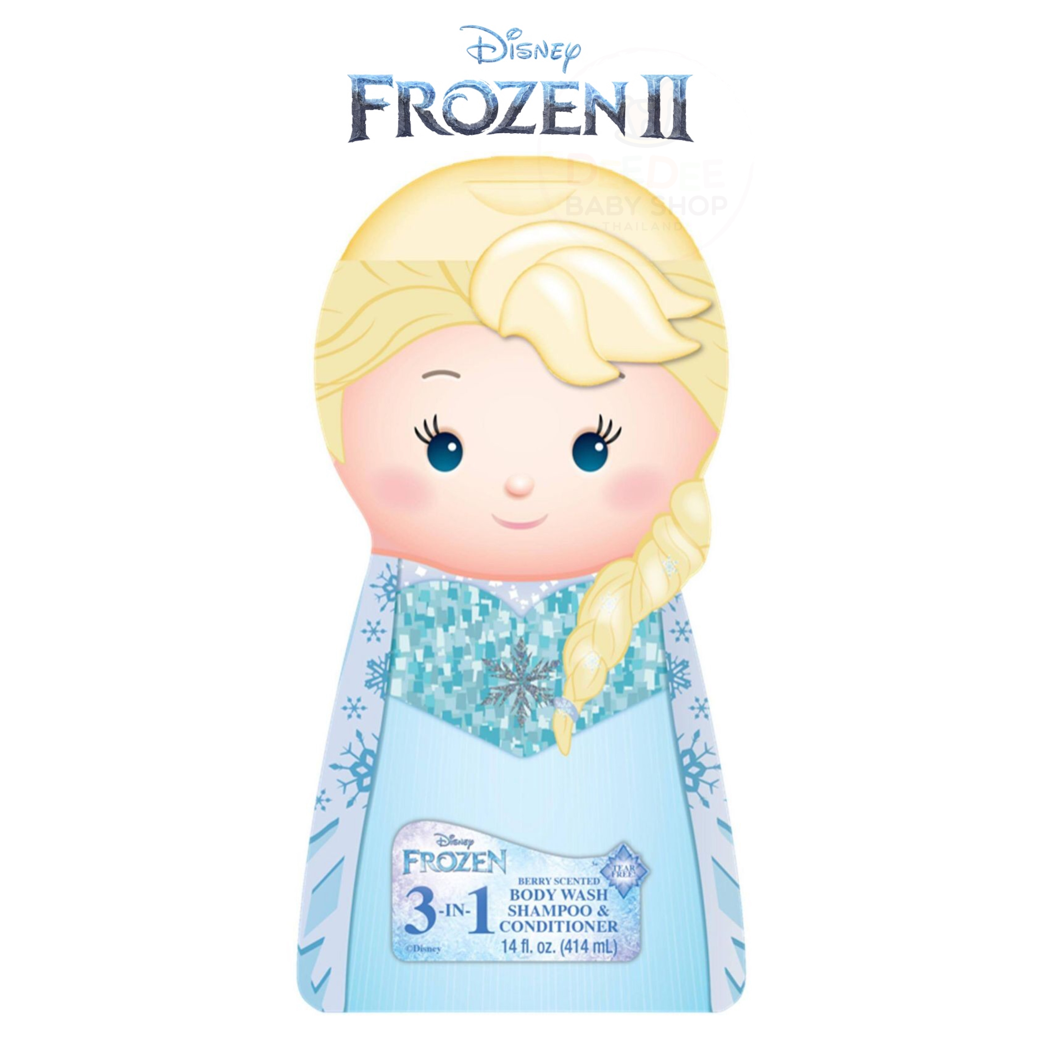 ครีมอาบน้ำและแชมพูผสมครีมนวดผม Disney Frozen II 3-in-1 Body Wash Shampoo & Conditioner