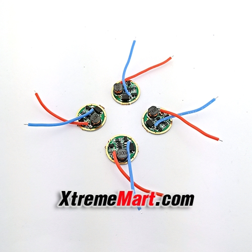 วงจรไฟฉาย 17 mm หลอด Q5 3-5W 900mA 1 โหมด LED Flashlight Driver