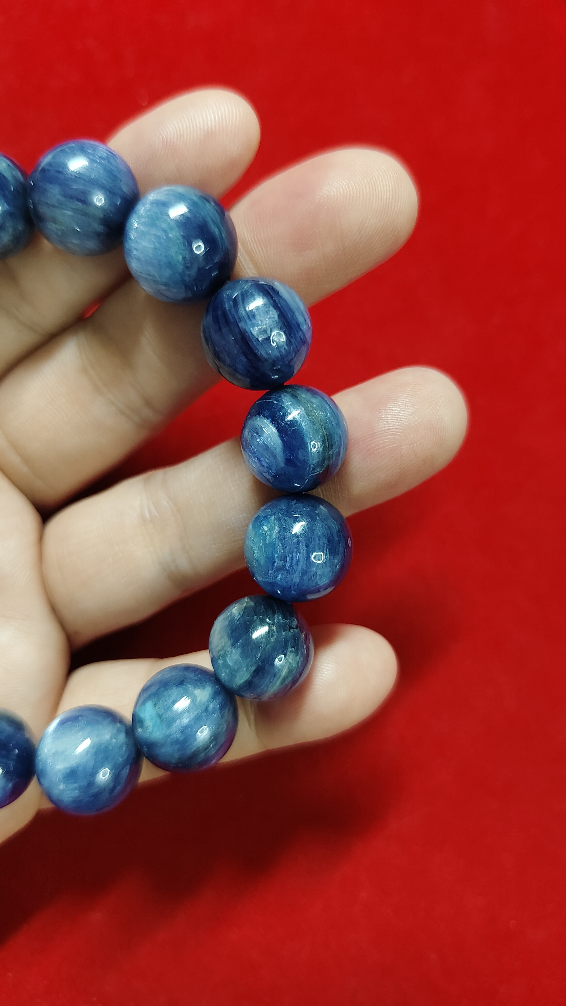 #ข้อมือหินคยาไนต์ รหัสbh-0002