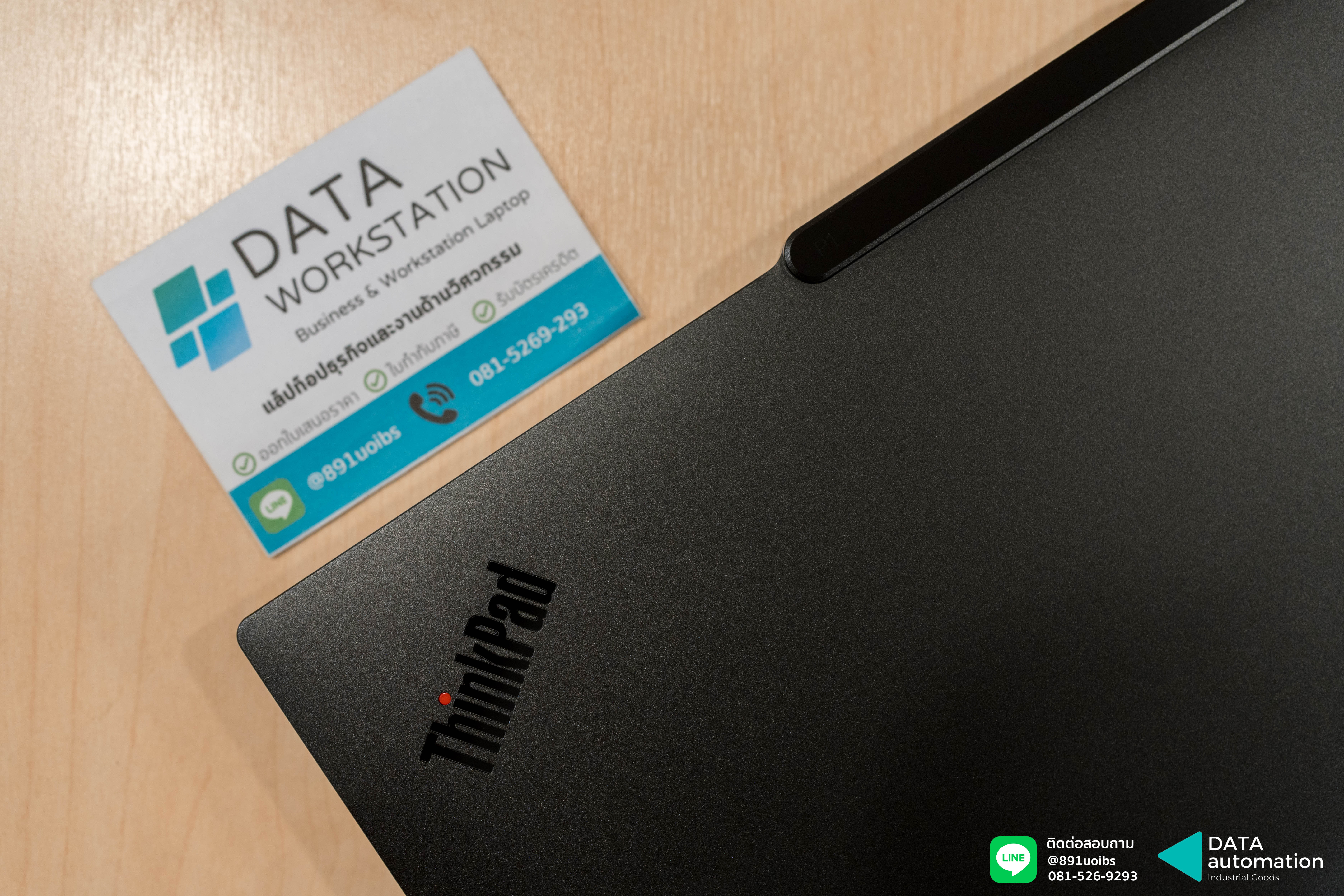 Workstation ThinkPad P1 Gen 7 CPU Ultra 9 185H/Ram32/SSD2TB/RTX 4070 8GB/16" OLED 4K Touch *สินค้ามือสองสภาพมือหนึ่ง(ทักแชทก่อนสั่งซื้อ)