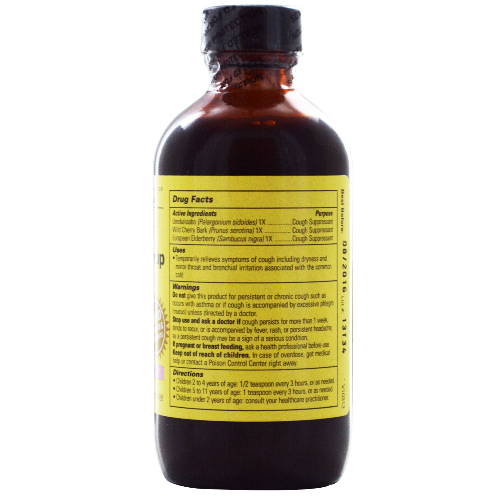สมุนไพรบรรเทาอาการไอสำหรับเด็ก ChildLife Essentials Formula 3 Cough Syrup