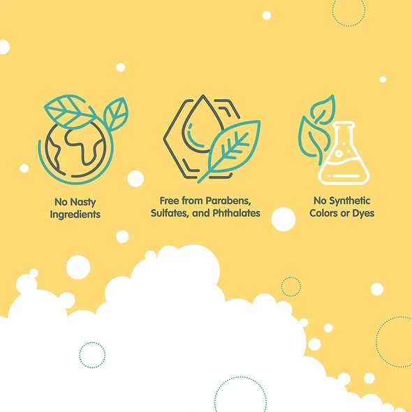 แชมพูผสมครีมนวดผมและสบู่เหลวสำหรับเด็ก SoCozy Kids 3-in-1 Shampoo + Conditioner + Wash