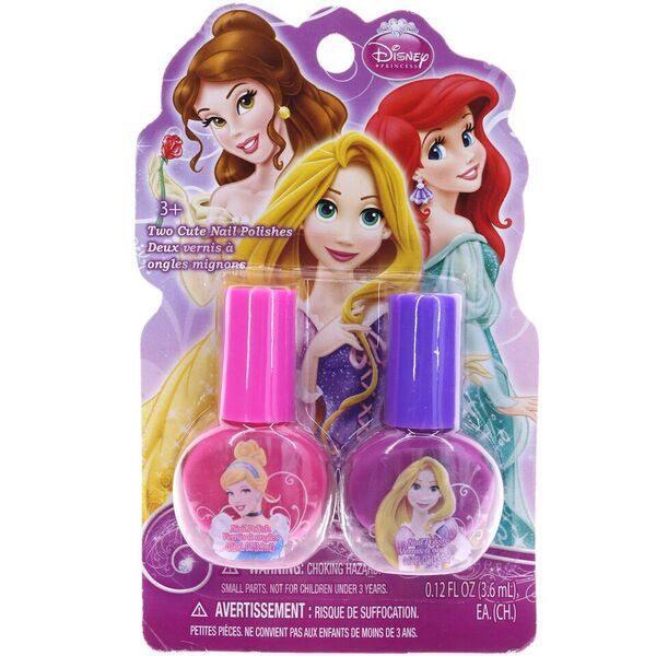 ชุดยาทาเล็บปลอดสารพิษสำหรับเด็ก Townleygirl 2-Pack Nail Polish Set (Disney Princess)