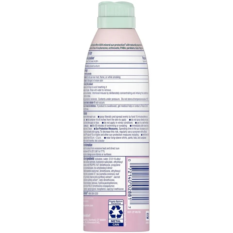 สเปรย์กันแดดสำหรับทารกและเด็กเล็ก Coppertone Pure & Simple Baby Mineral Sunscreen Spray SPF50 Sunscreen Spray