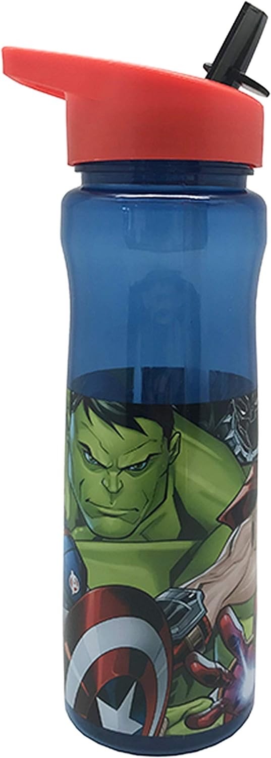กระติกน้ำแบบหลอดดื่มสำหรับเด็ก DNC Marvel Avengers Sport Bottle 600ml
