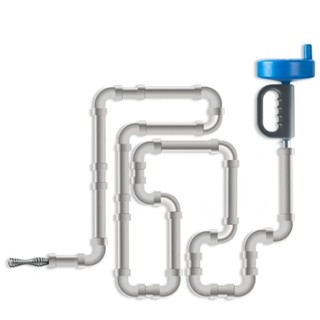 งูเหล็ก เหล็กทะลวงท่อ แก้ท่อตันยาว5เมตร