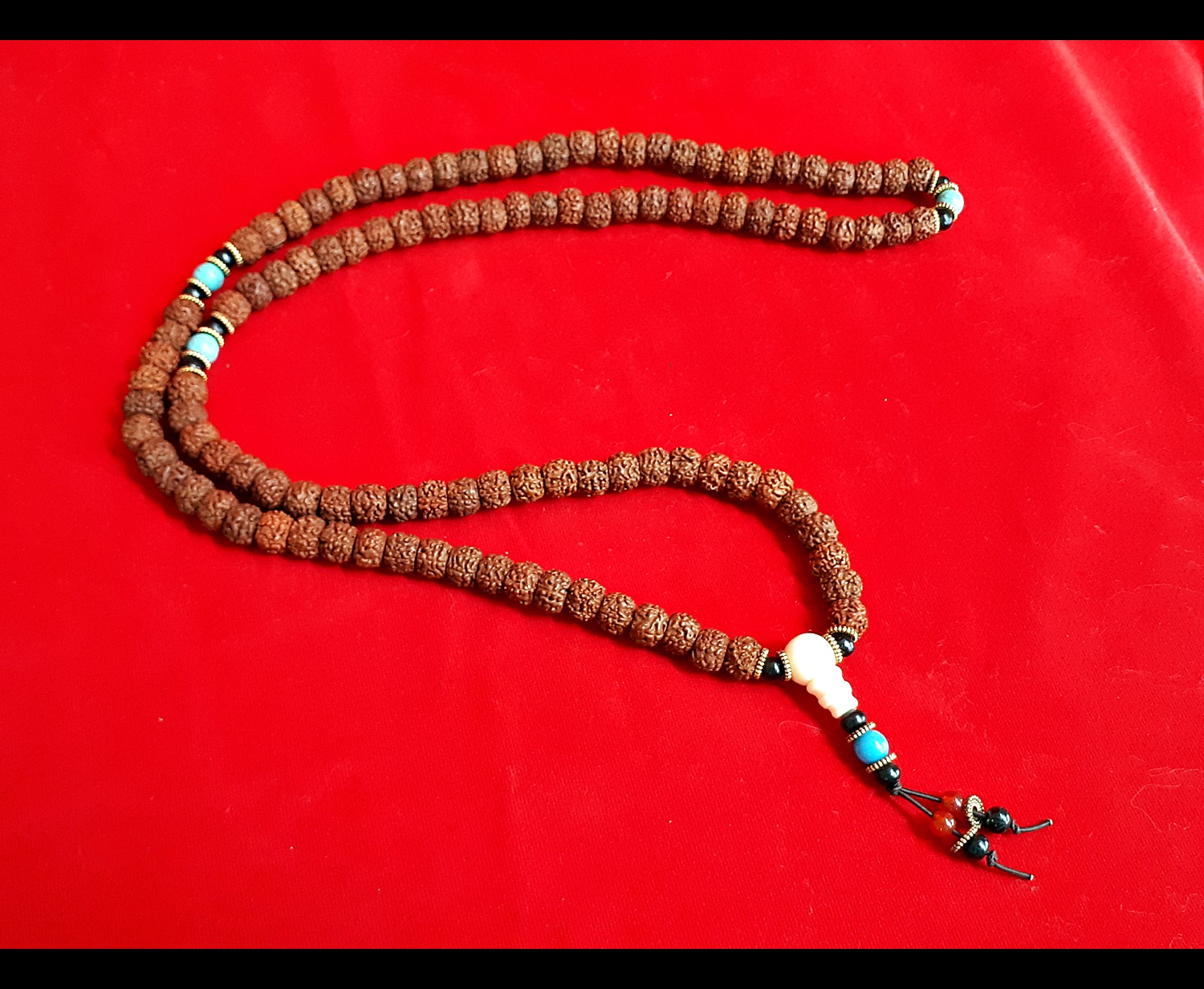 ประคํา น้ำตาพระศิวะ เมล็ดรุทรักษะ สร้อยคอ และ ข้อมือ ของแท้นำเข้าจาก อินเดีย (ขายปลีก ขายส่ง)