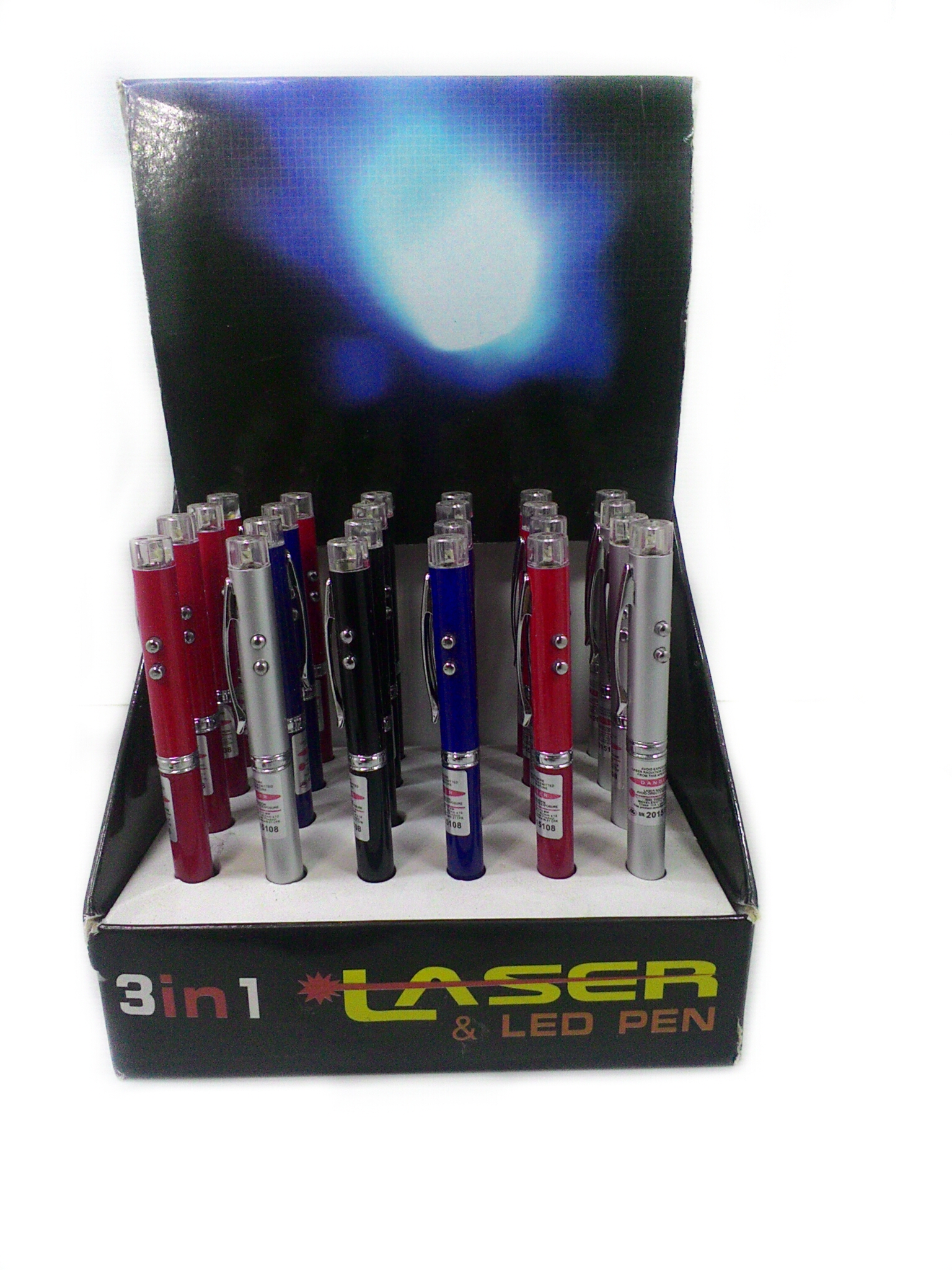 ปากกาเลเซอร์พ๊อยส์LED 3in1