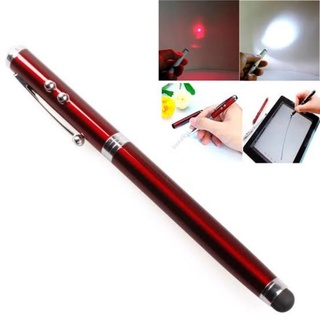 ปากกา4in1 ปากกาStylus multifunction ปากกาเลเซอร์พ๊อยท์4in1