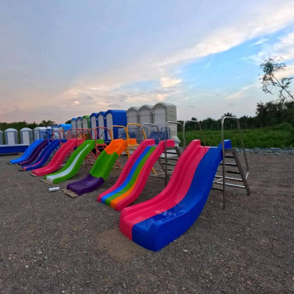 รางสไลเดอร์ไฟเบอร์กลาส รางสไลเดอร์เด็ก