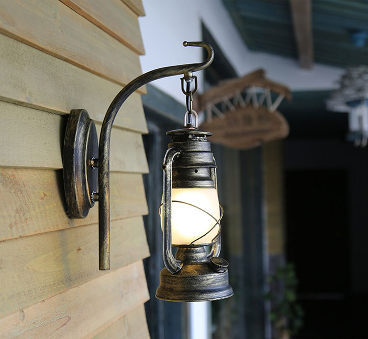 โคมไฟติดผนังทรงตะเกียงสไตล์ Antique [MB-7262]