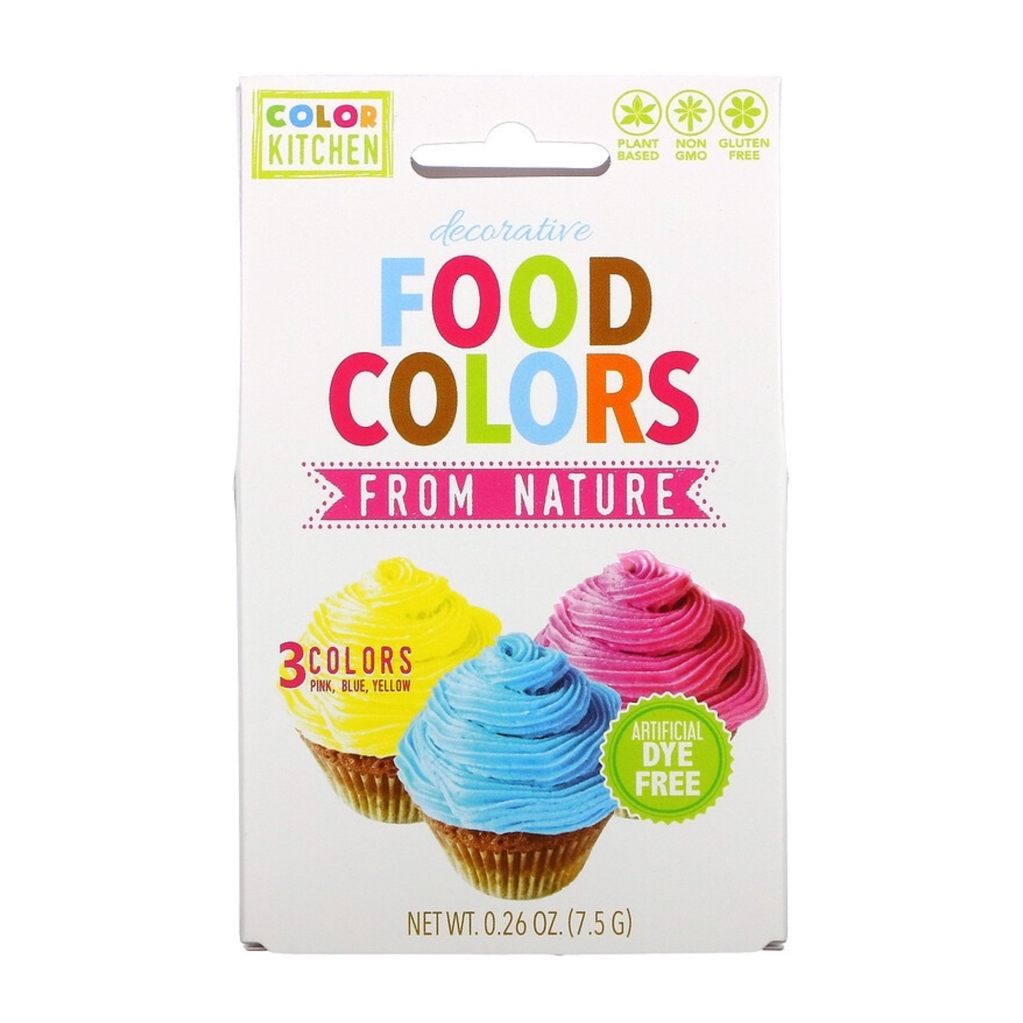สีผสมอาหารจากธรรมชาติ ColorKitchen Decorative Food Colors From Nature (3 Color) (7.5G)
