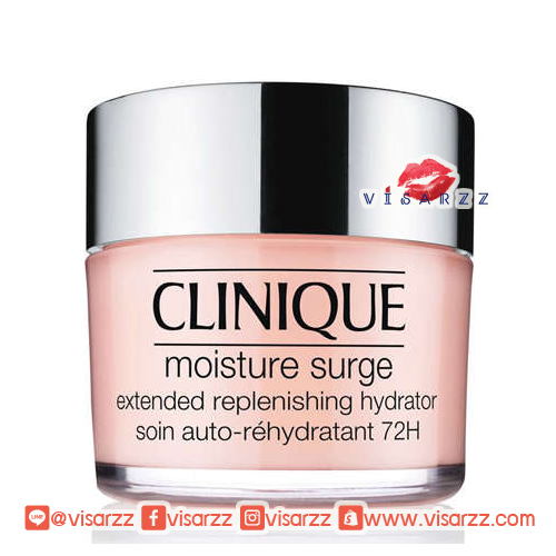(ลดพิเศษมากกว่า 35%) Clinique Moisture Surge Extended Replenishing Hydrator 72H 50mL ครีมเจลเติมความชุ่มชื่นให้ผิวที่ขาดน้ำ สำหรับคนผิวแห้ง (Dry Skin)