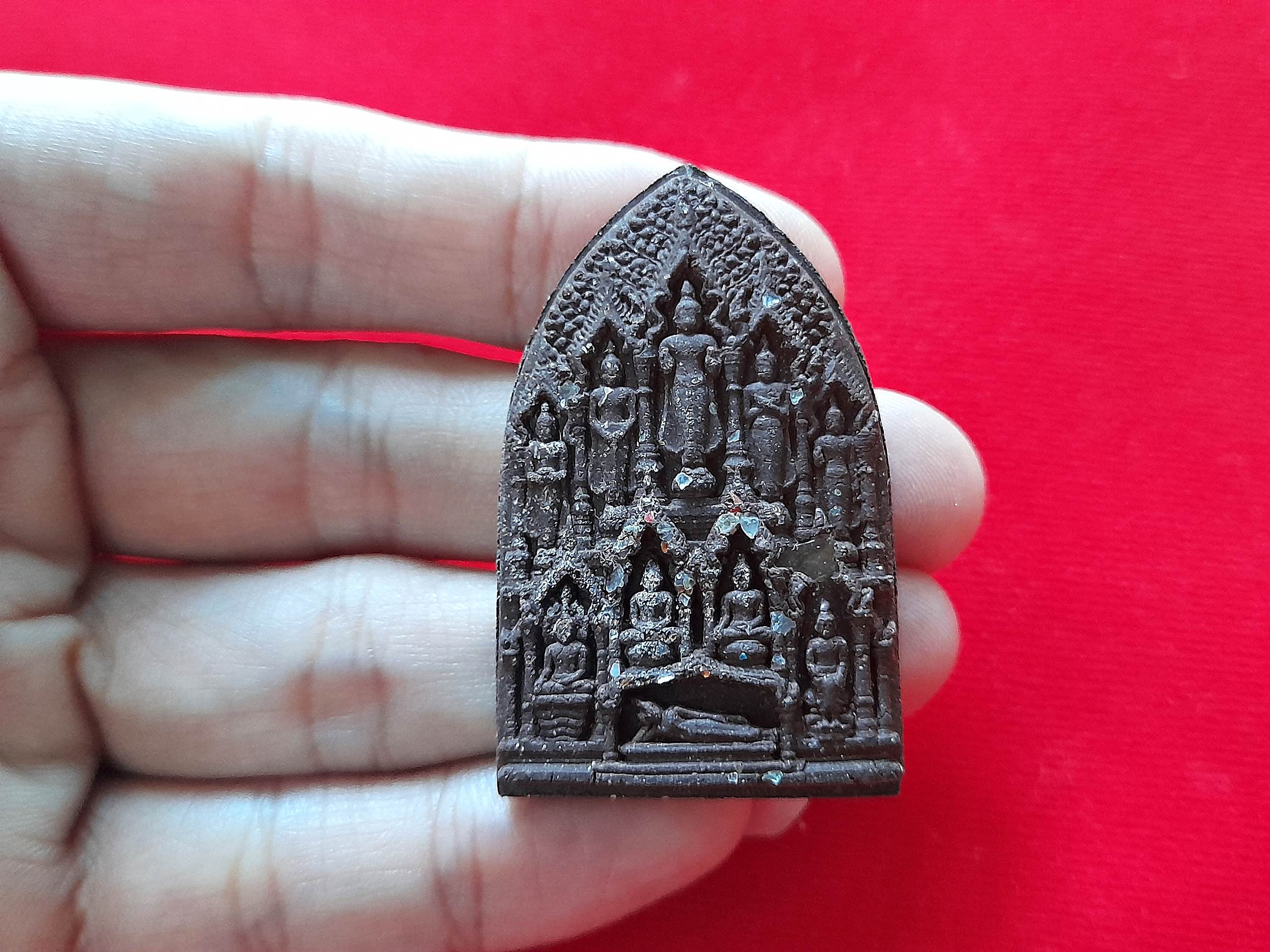 พระสิบทัศน์ (พระพุทธ 10ปาง พระประจำวันเกิด คุ้มครองดวงชะตา หนุนเสริมวาสนา) หลังยันต์หัวใจพระโพธิ์สัตว์ เนื้อแก่ยาวาสนาจินดามณี ฝั่งพลอยเสก สีน้ำตาลเข้ม ปี2565 #พิธีสงเคราะห์ด้วยคาถาเงินล้านสูตรพิเศษ #พิธีนพเคราะห์พระพิชัยสงคราม #พิธีเจ้าสัว #รับประกันแท้