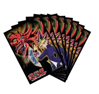 ซองใส่การ์ดยูกิ Yu-Gi-Oh! Yugi & Slifer Card Sleeves (50 Count Pack) จากอเมริกา