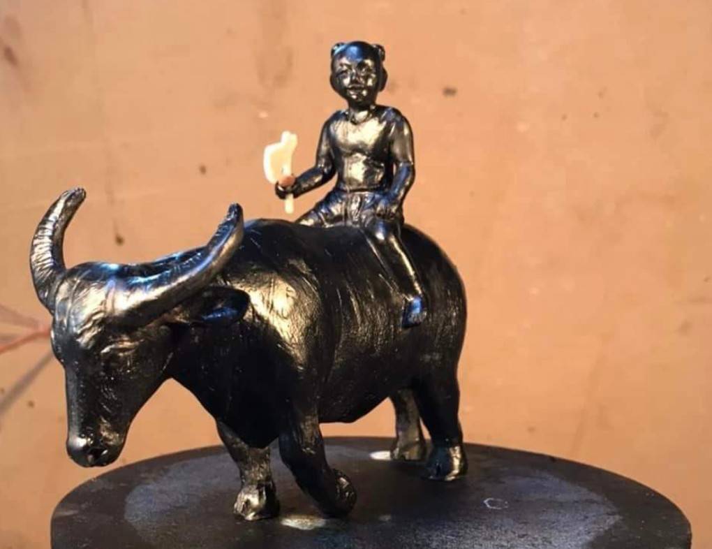 กุมารเทพมหิงสา (ขนาดบูชา 6×4นิ้ว) ปี2567 #รับประกันแท้ (อ.กฤษณะ ธเนศไพศาล)