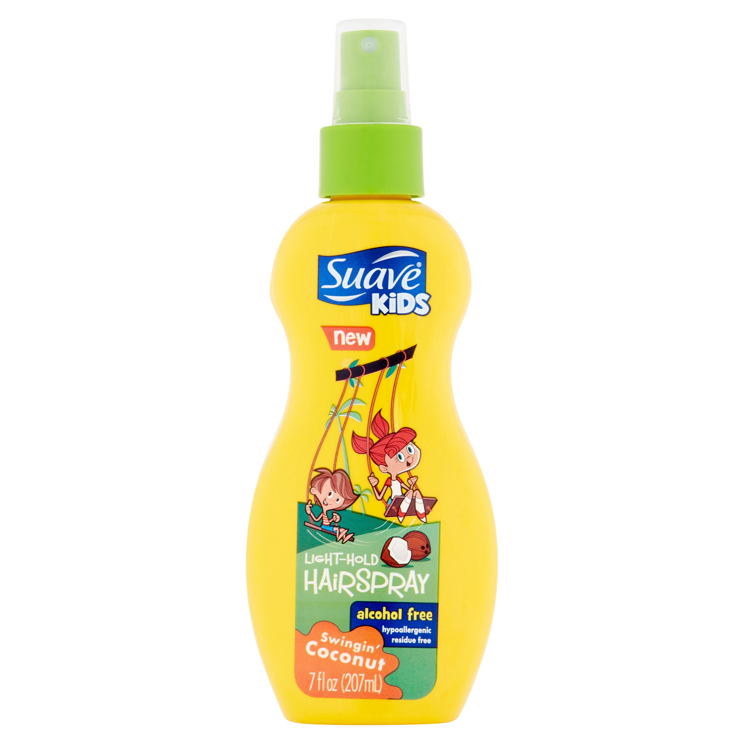 สเปรย์จัดทรงผมสำหรับเด็ก Suave Kids Light-Hold Hairspray (Swingin' Coconut)