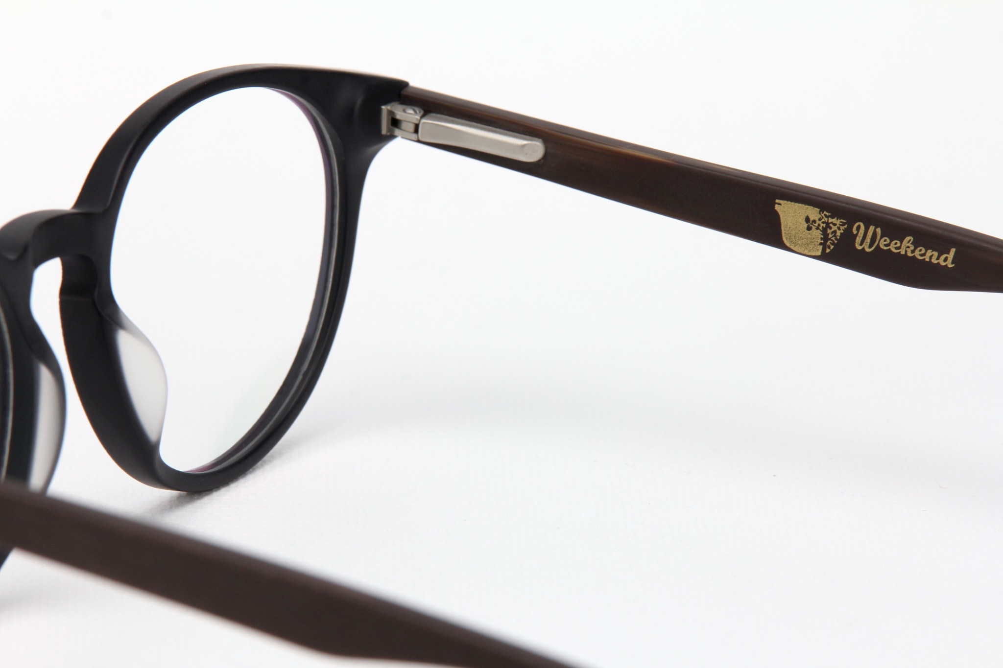 กรอบแว่นสายตาพร้อมคลิปกันแดด Weekend Sydney Black