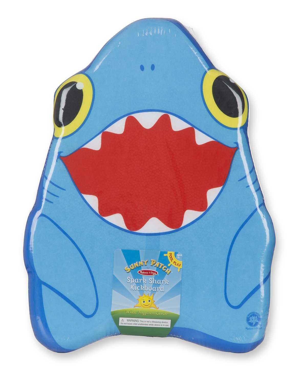 แผ่นโฟมสำหรับว่ายน้ำ Melissa & Doug Kickboard Pool Toy (Spark Shark)