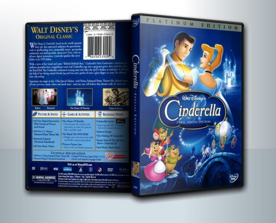 Cinderella ซินเดอเรลร่า ( 1 DVD )