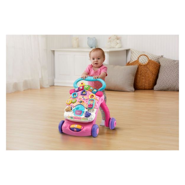 รถผลักเดินเสริมพัฒนาการสำหรับเด็ก VTech Stroll & Discovery Activity Walker (Pink)
