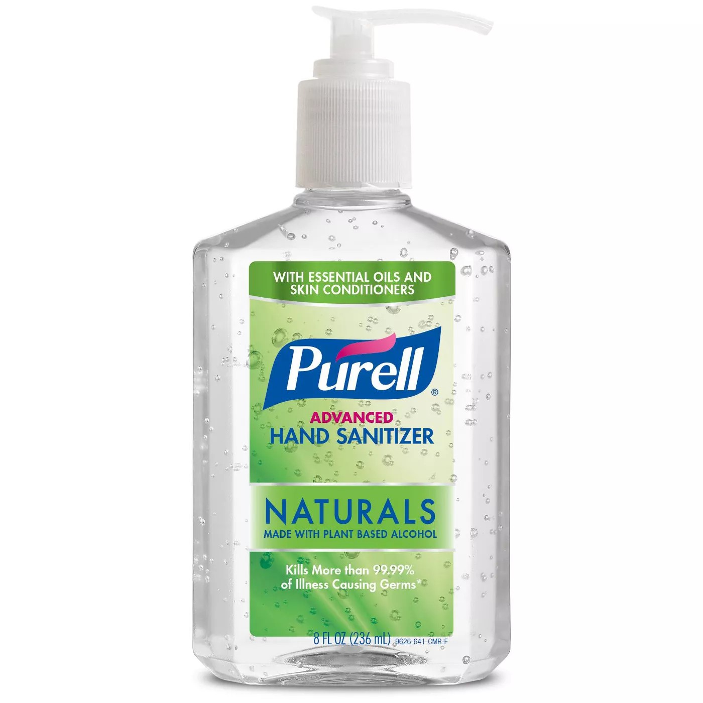 เจลทำความสะอาดมือและกำจัดเชื้อโรค Purell Advanced Hand Sanitizer - Naturals with Plant Based Alcohol (8 FL OZ)