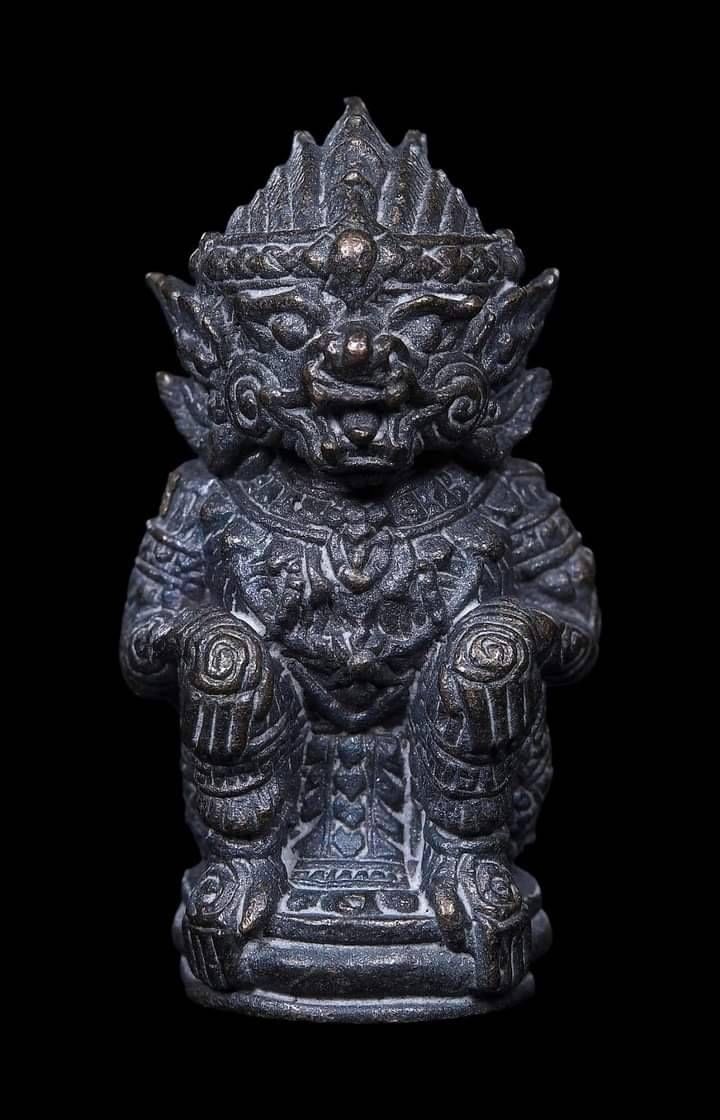 หนุมาน (หาง#ขดจักรใส่ ) เนื้อชนวน (ผสมชนวนพระกริ่งชินบัญชร) (อุดผงพรายกุมาร หลวงปู่ทิม วัดระหารไร่) ปี2565 #รับประกันแท้ - ครูบากฤษดา วัดสันพระเจ้าแเดง(วัดป่ายาง) ปลุกเสก (พิธีเดียวกับพระกริ่งชินบัญชร)