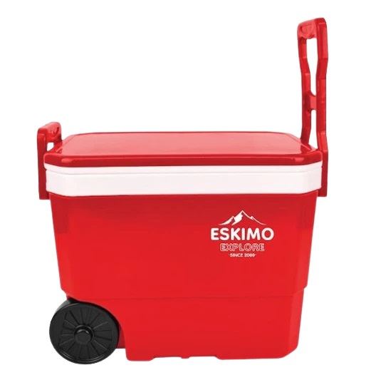 P13835 กระติกน้ำเหลี่ยม 15 ลิตร (36*59*41.5 cm) มีล้อลาก เกรดเอ No.KC1500 (ราคาขายส่งต่อ 4 ใบ:เฉลี่ย 550 บต่อใบ)