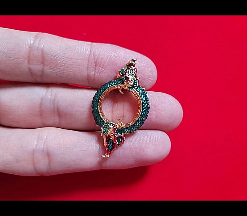 บ่วง นาคบาศ เนื้อทองเหลือง #ยังไม่ได้ปลุกเสก #ขายปลีก #ขายส่ง