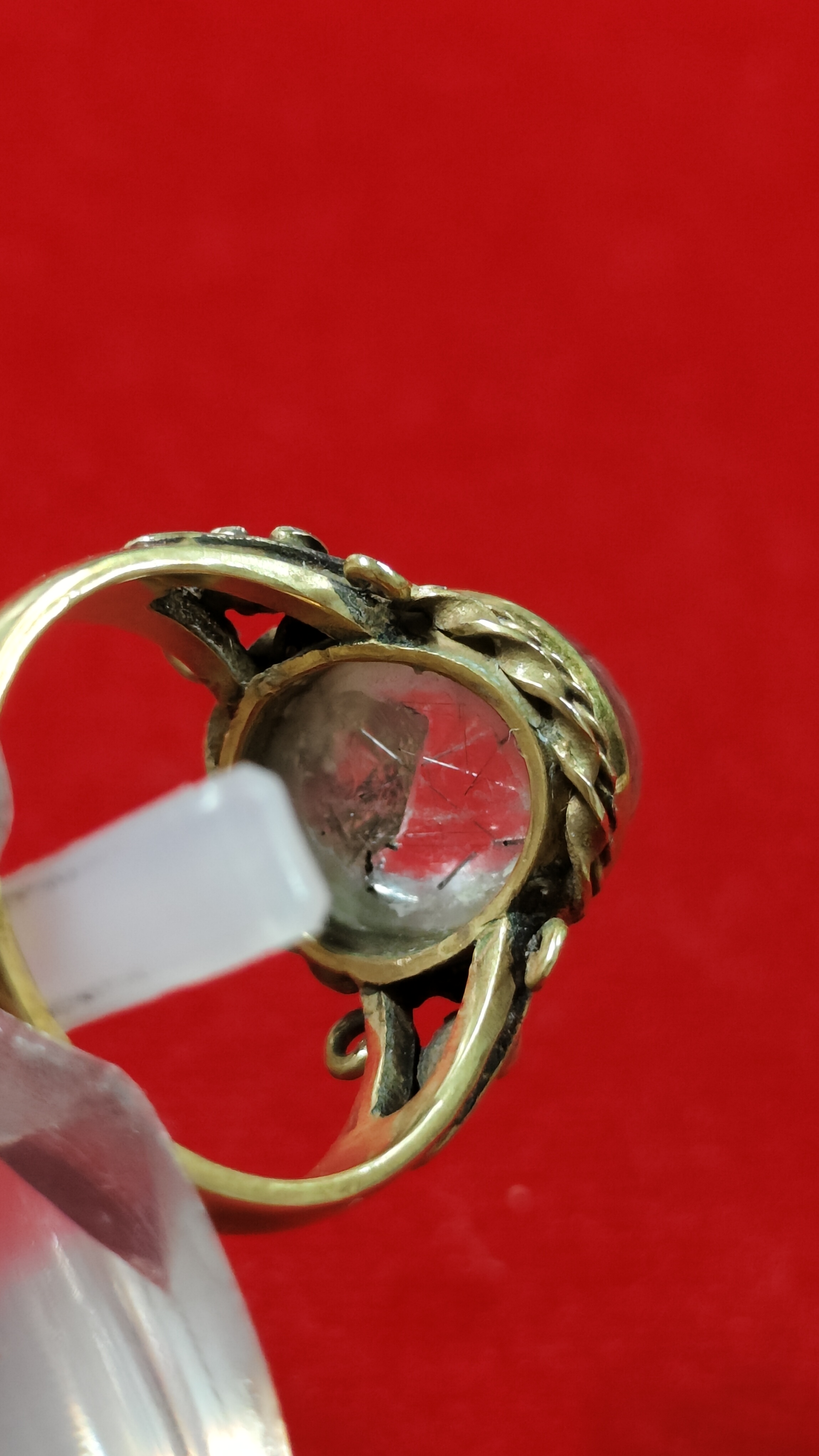 #แหวนแก้วโป่งข่าม รหัสR-0081