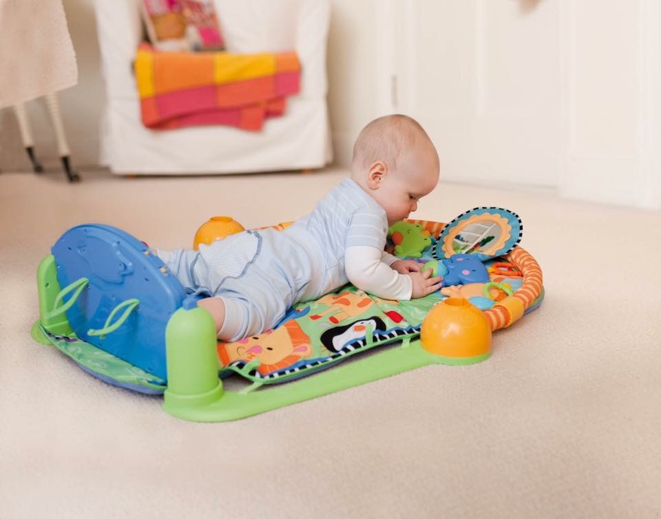 เพลย์ยิมเสริมพัฒนาการ Fisher-Price Kick 'n Play Piano Gym (Discover 'n Grow)