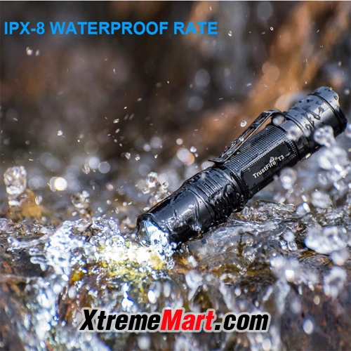 ไฟฉาย Trustfire T3 แสงขาว 1000ลูเมน XPL-HI-V3 LED Mini Tactical Light พร้อมแบตเตอรี่ TrustFire