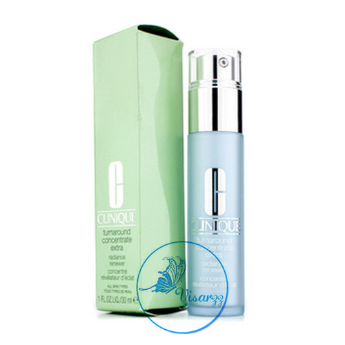 (ตัวเต็ม ราคาพิเศษลด 50%) Clinique Turnaround Concentrate Extra Radiance Renewer 30mL เซรั่มขายดีแห่งปี บำรุงผิวหน้า เพิ่มความกระจ่างใส