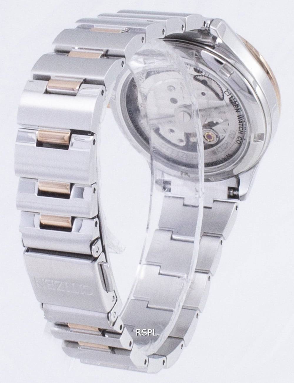 Karnvera Shop Citizen นาฬิกาข้อมือผู้หญิง Automatic PC1009-51D Woman's Watch