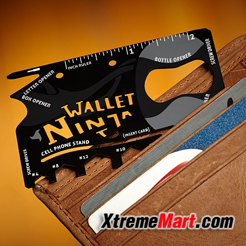 อุปกรณ์อเนกประสงค์ Ninja Wallet 18 in 1
