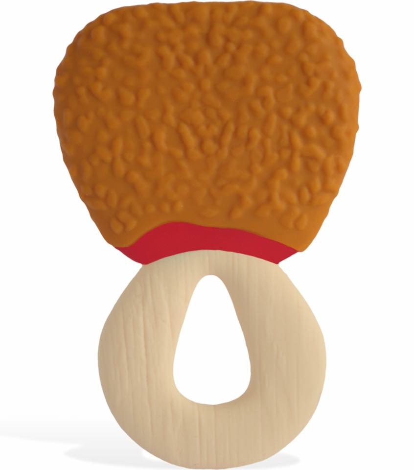 ยางกัดรูปทรงสุดฮา Little Toader Appe Teethers Teething Toys (Caramel Apple)