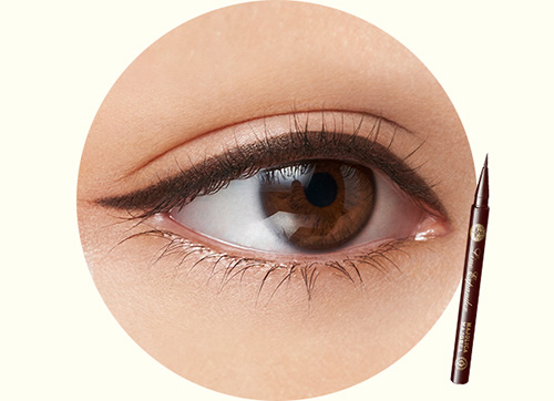 (สีน้ำตาลเข้ม #BR612) Majolica Majorca Line Expander Liquid Eyeliner #BR612 อายไลเนอร์เนื้อเจลกันน้ำ มอบเส้นคม สีชัดสยบทุกสายตา ติดทนเนิ่นนาน ไม่เลอะเลือนในระหว่างวัน