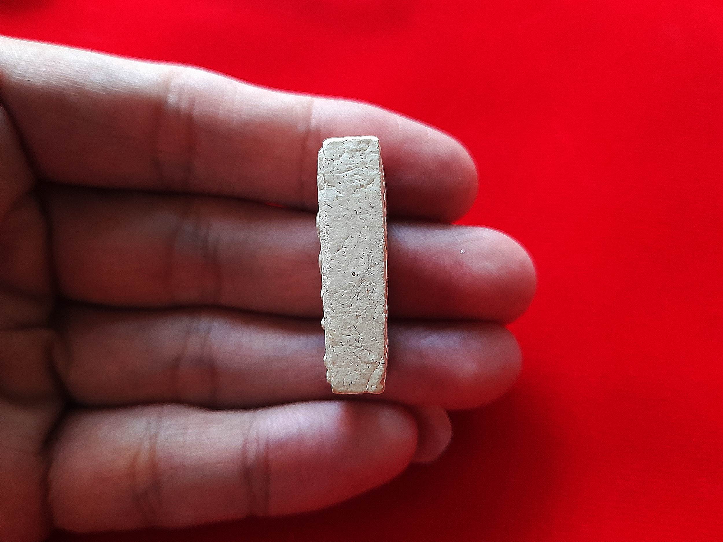 พระแหวกม่าน หลัง ยันต์จินดามณี ฝั่งข้าวเปลือก มีกินมีใช้ไม่มีอด #รับประกันแท้และทัน - หลวงพ่อทรง วัดศาลาดิน จ.อ่างทอง