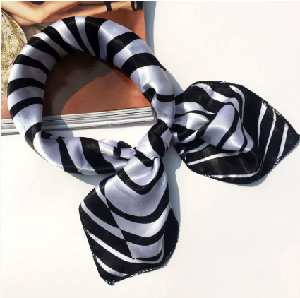 ผ้าพันคอ,ผ้าผูกคอ,โบว์ติดเสื้อ,Bow Tile AO6807028 สีภาพ