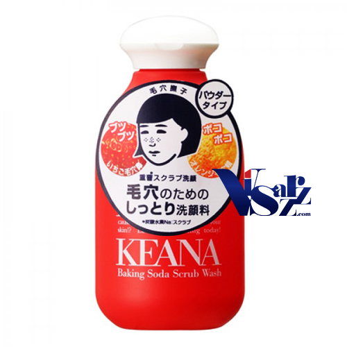 Ishizawa Keana Baking Soda Scrub Wash 100g ผงล้างหน้า อ่อนโยนต่อผิวทุกสภาพผิวสามารถใช้ทำความสะอาดผิวหน้าได้ทุกวันผงล้างหน้าเนื้อเนียนละเอียด เป็นสครับขัดผิวอย่างอ่อนโยนสูตรพิเศษเพื่อแก้ปัญหาเรื่องผิวหยาบกร้าน