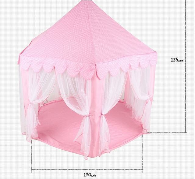 ปราสาทเจ้าชายและเจ้าหญิงขนาดใหญ่พิเศษ Prince & Princess Castle Playtent