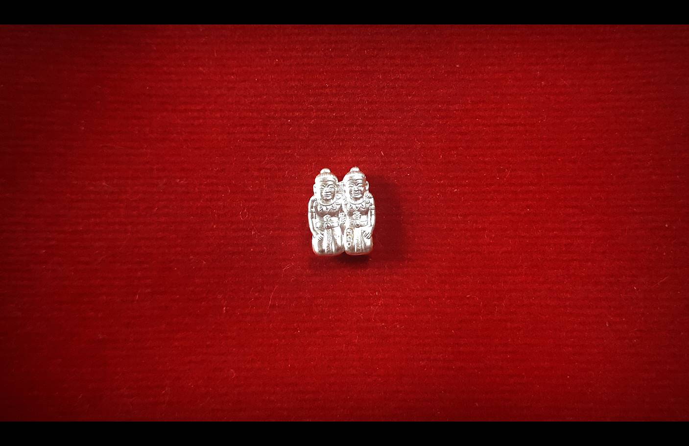 กัณหา-ชาลี เนื้อเงินแท้ ปี2561 (หลวงพ่อเล็ก วัดท่าขนุน ปลุกเสก) #รับประกันแท้