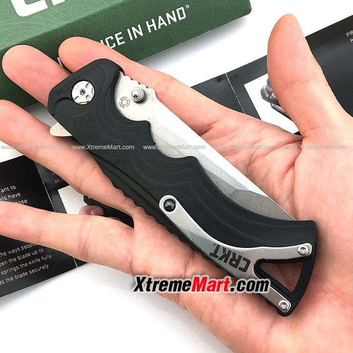 มีดพับ CRKT รุ่น 5225 Stonewash Plain Blade Folding Pocket Knife (เล่มละ)