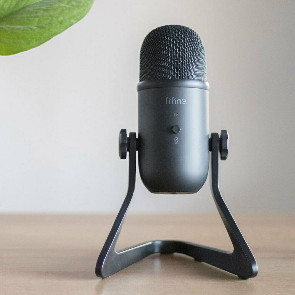 FIFINE K678 Microphone Streaming (ไมโครโฟนคอนเดนเซอร์) รับประกัน1ปี #ไมค์สตรีม