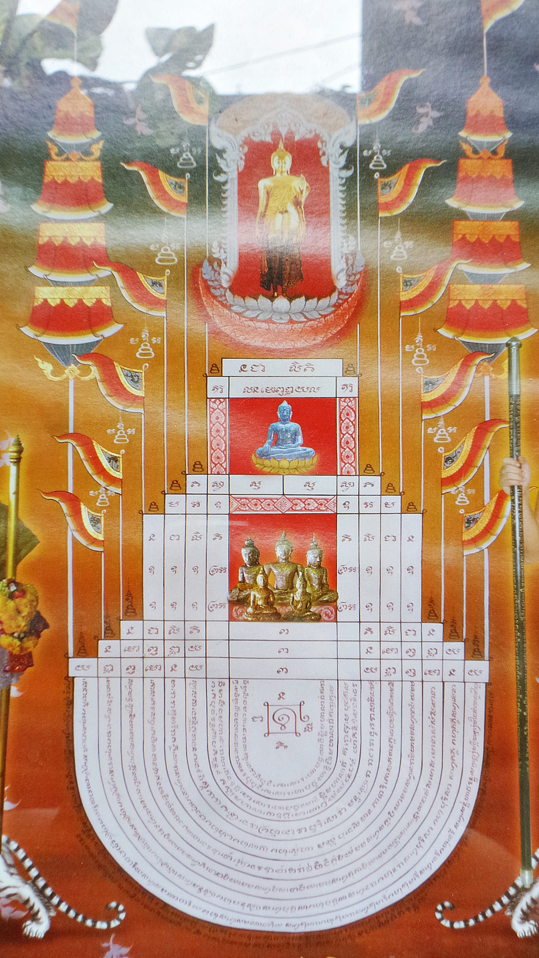 ยันต์รวม พร้อมเข้ากรอบ #รับประกันแท้ - หลวงพ่อเณร วัดทุ่งเศรษฐี