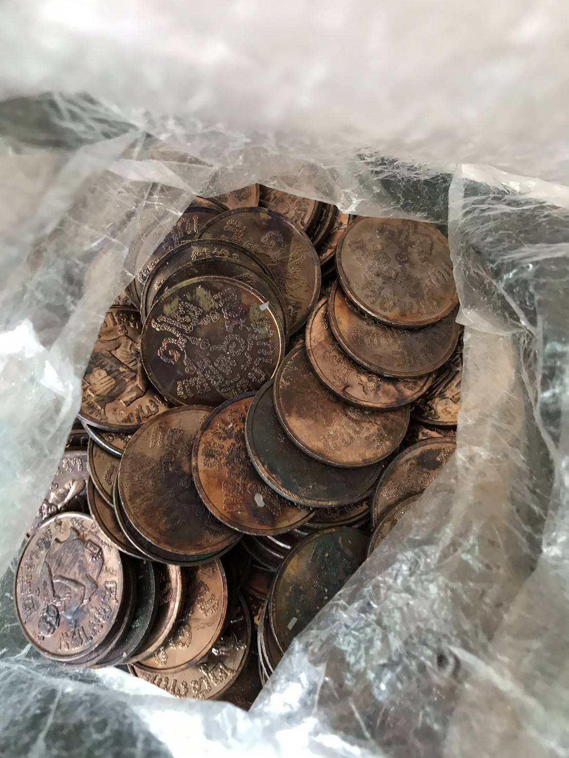 เหรียญหลวงพ่อคูณ วัดบ้านไร่ ปี2537 (ครอบรอบ 72 แซ่ยิด 6รอบ) - (ทำน้ำมนต์)