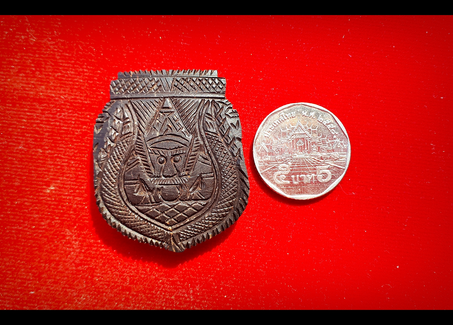 ราหู กะลาตาเดียวแกะ (พิมพ์ใหญ่) (พลิกชีวิตหนุนเสริมค้ำดวงชะตา ตัดเคราะห์ กลับร้ายกลายเป็นดี) ปี2561 - หลวงพี่เก่ง วัดท่าเสา