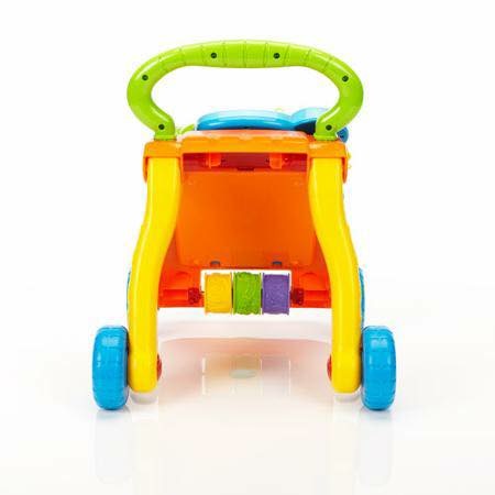 รถผลักเดินปรับหนืดได้ VTech Sit-To-Stand Learning Walker (Orange)